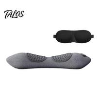 Electric Vibration Back Massager 3-in-1 Lumbar Support Pillow, Triple Fusion Lower with Heat, Vibration, Pain Relief Device Lift, Ergonomic šviesiai pilka spalva