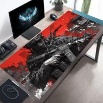 Large Mouse Pad Tactical Soldier Design NonSlip Xxl Desk Pad Gaming Accessories Stitched Edges For Home And Game For Fps Gamer 800x300x3mm