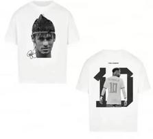 Neymar American Football Star Print Cotton Shortsleeved Tshirt For Men Women Clothing Athleisure Fashion Casual Tee XL black