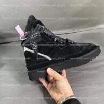 Platform shoes real fur integrated snow boots women's new winter velvet warm cotton shoes sports casual board shoes 40 gray