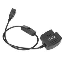 16 kontaktų OBD2 vyriškas kištukas USB maitinimo įkrovimo laidas OBD adapterio laidas 18,9 colio Universalus jungties įkroviklis gray