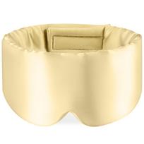 100% šilko miego kaukė akių kaukė blokuojanti šviesą minkšta paminkštinta kelioninė pagalba miegui miego pleistras Slaapmasker smėlis