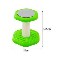 Kids Stool for Classroom Seating,High Chair Toddlers, Office Desks,Preschool žalia