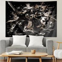 Warhammer 40k Print Tapestry, Backdrop, Easy Setup, Ideal for Bedroom, Office & Living Room, with Aesthetic Wall Hanging Decor. 130cmx150cm