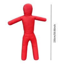 Fighting Training Brasilianer Jiu Unfuges Exercise Multiple Use Adult Mannequin PU for Kickboxing raudona