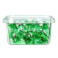 Kitchen Sink Freshener Drain Odor Eliminator Pods, Water-Soluble Neutralizing Capsules, Long-Lasting Bathtub Cleaner Fresh Scent Deodorizer 30PCS green