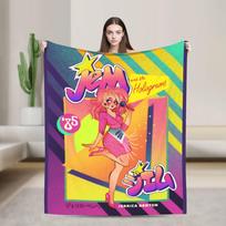Jem And The Holograms Blanket Ultra Soft  Throw Blankets for Sofa 50x60 Inch Multi-size Bedding Throws 75X95CM yellow