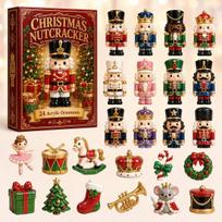 Acrylic Classic Christmas Series Christmas Advent Calendar Christmas Advent Calendar Blind Box S 30