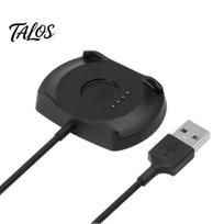 1m išmaniojo laikrodžio USB įkrovimo stotelė įkroviklis Huami Amazfit Stratos 2/2S juoda