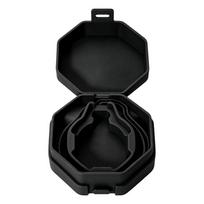 Silicone Watch Display Stand Case for Swatch Royal Pop 2-in-1 Dust-Proof Compact Travel Storage Box juoda