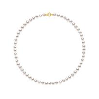 Necklace - Pearls & Colors - Round Akoya Cultured Pearls - AA+ Quality - Woman