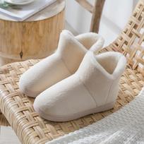 Moteriškos žieminės šlepetės Šiltos pliušinės Poros Namuose Grindiniai Batai Neslystantys Patogūs Moteriški Batai Minkšti dirbtinio kailio batai 39 smėlis