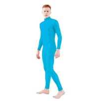 Tights 5 half packs of onesies Solid color clothes Dance clothes Stage performance clothes 190 dangaus mėlyna spalva