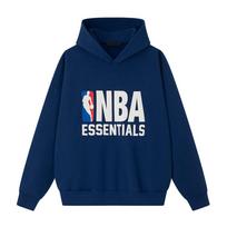 Fear of God Essentials NBA Sport Hoodie Estate Blue Men Tops 192NB256403F M white