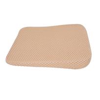 Tankios putos vairuotojo sėdynės pagalvėlė 8 cm paaukštinimas padidina valdymą patogiai Tinka žemo ūgio transporto priemonių vairuotojams beige