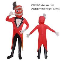 Magijos Skaičių Cirko 20 000 Helovino Pomni cos Kūno kostiumas Pomni Scenos kostiumas Cosplay kostiumas 110 red