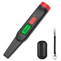 Professional Handheld Metal Detector Gold Finder Pinpointer with 360° Side Scan Tech for Outdoor Treasure Hunting & Gold Search gray