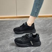 Premium sense lightweight non-slip sports dad shoes women's 2025 autumn new versatile thick-soled breathable casual sports shoes 40 juoda