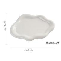 /Simple Jewelry Storage Tray Creative Cloud Shapes Electroplated Jewelry Earrings Ring Display Desktop Dish For Women . balta