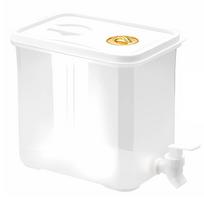 3,5/5/10 l aukštai temperatūrai atsparus ledinių sulčių dozatorius su filtro filtro dizaino šaldytuvo gėrimų dozatorius su dangčiu šalto virdulio white
