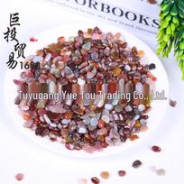 Natural Agate Gravel: Decorative Stones for Walls, Bonsai, and Fish Tanks - Ideal for Children's Educational Mining and Archaeology Activities gray
