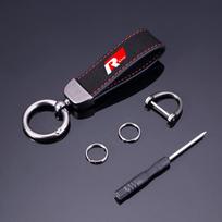 Automobilio raktų pakabuko laikiklis Dovanos Raktų pakabukas Naujam Volkswagen VW GTI Polo Golf Passat Tiguan Arteon Touareg CC Taigo Caddy Jetta Cl4 black