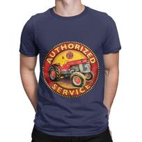Vintage Massey Ferguson Tractors Funny Graphic 100 Cotton TShirt Massey Ferguson Tops Tees For Unisex XL beige