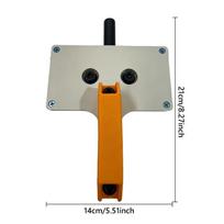Heavy-Duty Wire Puller Handheld Wiring Tool Easy Operate Wire Tugger for New & Professional Electricians Pipe Pulling Jobs oranžinė