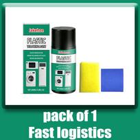 Plastic Yellowing Remover Scratch Repair - Appliances AC Units Fridge Toilet Back To White Gloss Long-Lasting Polish Clean Care* 1pc brown