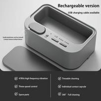 Xiaomi Xiaomi Ultrasonic Cleaner 48Khz with Adjustable Timer Double Bin Jewelry Cleaning Machine Household Vibration Cleaning Tool balta