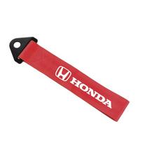 Skirta Honda Civic Xrv Jazz Hrv Type R Mugen Accord Crv Brv City Didelio stiprio nailono automobilio vilkimo diržas Vilkimo strypai Priekabos lynai Kabliukas red