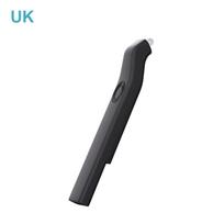 Blakstienų pinceto lempa Silikoninis belaidis Mini gelio greito kietėjimo šviestuvas Nešiojama rankinė blakstienų priauginimo lempa su mygtuku Nagams UK black