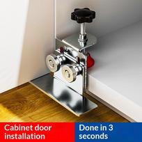 Cabinets Frame Jig Woodworking Cabinet Door Mounting Positioner Adjustable Stainless Steel Cabinet Door Mounting Clamp sidabras