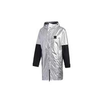 adidas originals Liquid Metal Wb Sports Hooded Windbreaker Jacket (Unisex) Jackets GT7292 M gray