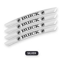 4 vnt. automobilio logotipo aliuminio lipdukų automatinio rato stebulės dekoracija, skirta „Buick Century Excelle XT Encore enclave royaum Park Avenue GL8 GL6“