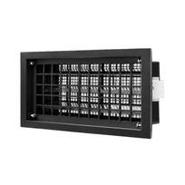 HVAC Air Vent, Residential Air Grille with Aluminum Parts, Mechanical Temperature Control without Electricity, Fine Screen Panel and Layered Internal 1