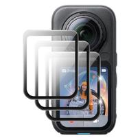9H Tempered Glass for Insta360 X6, Screen Protector Durable HD Clear Anti-scratch Protection Film for Insta 360 X6 Accessories