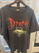 Bramo Stokerio Drakula Vintažiniai 1992 m. filmo marškinėliai Pakartotinis spausdinimas Unisex AN50379 XXL gray