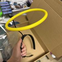 [Olmee] LED Angelo Halo Cosplay Liutė Exusiai Galvos Apdangalas Pavarų Ratas Žiedas Originalus Personažas Šviečianti Šviesa Anime Helovinas Kalėdos One size fits All yellow