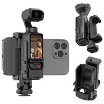 Telefono laikiklis-stovas DJI Osmo Pocket 3 mobiliajam telefonui, tvirtinimo laikiklio laikiklis, praplėtimo apsauginis rėmelis su 1/4  sriegio anga2 kaip parodyta spalva
