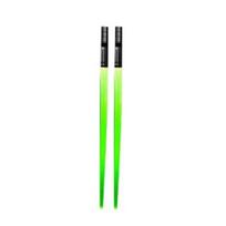 Glowing Light Saber Chopsticks Washable Luminous Chopstick Tableware LED Chopstick  Party žalia