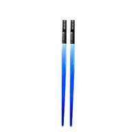 Glowing Light Saber Chopsticks Washable Luminous Chopstick Tableware LED Chopstick  Party mėlyna