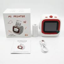 2.4Inch IPS Screen Mini Thermal Printer 2.4inch HD Screen Thermal Sticker Maker  DIY Journaling balta