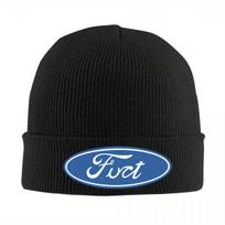 New Fuct Warm Knitted Cap Fashion Bonnet Hat Autumn Winter Outdoor Beanies Hats For Men Women Adult One Size black