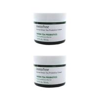 „Innisfree Derma“ žaliosios arbatos kremas su probiotikais 50 ml 50ml x 2pcs white