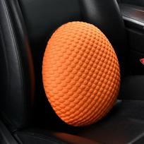 Memory Foam Car Headrest for Geely Panda, Mini Geometry, Nezha, Hongguang, Changan Glutinous Rice Special - Breathable Material. orange