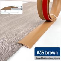 Lipni PVC krašto apdailos juosta linoleumui ir kiliminei dangai Width 35mm ruda