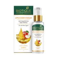 Biotique Apple Cider Vinegar Face Serum For Clear Skin, Anti-Blemish, Vegan, 30ml, Organic, Dark Spot Treatment blue