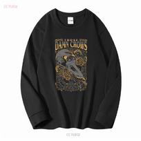 Those Damn Crows 'Varnos Kaukolė' Marškinėliai Juodi Visų Dydžių S Iki 5XL TP294 vintage Skalbti Šiek tiek Viršus Kasdieniam Dėvėjimui M black