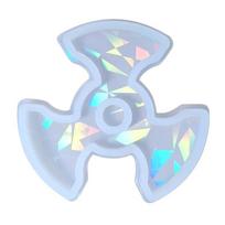 Holographic Fingertip Gyro Ornaments Silicone Mold Epoxy Toys Mold Resin Casting Toys Mold Suitable for Diy Crafts gryna
